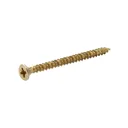 TurboDrive Yellow-passivated Steel Screw (Dia)4.5mm (L)60mm, Pack of 20