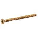 TurboDrive Yellow-passivated Steel Screw (Dia)3.5mm (L)60mm, Pack of 100