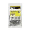 Diall Stainless steel Screw (Dia)5mm (L)30mm, Pack of 20
