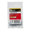 Diall PZ Pan head Zinc-plated Hardened steel Screw (Dia)3.5mm (L)16mm, Pack of 25