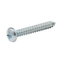 Diall Pan head Zinc-plated Carbon steel Screw (Dia)3.5mm (L)25mm, Pack of 25