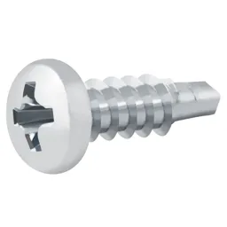 Diall Pan head Zinc-plated Carbon steel Screw (Dia)3.5mm (L)13mm, Pack of 200