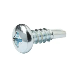 Diall Phillips Pan head Zinc-plated Carbon steel (C1022) Screw (Dia)4.8mm (L)16mm, Pack of 25