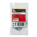 Diall Phillips Pan head Zinc-plated Carbon steel (C1022) Screw (Dia)4.8mm (L)19mm, Pack of 25