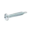 Diall Phillips Pan head Zinc-plated Carbon steel (C1022) Screw (Dia)4.8mm (L)32mm, Pack of 25