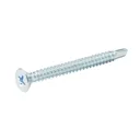 Diall Phillips Countersunk Zinc-plated Carbon steel (C1022) Screw (Dia)4.8mm (L)50mm, Pack of 25