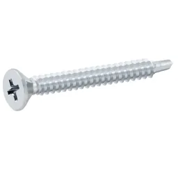 Diall Zinc-plated Carbon steel Screw (Dia)4.8mm (L)50mm, Pack of 100