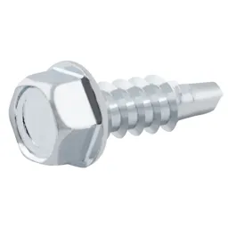 Diall Hex Zinc-plated Carbon steel Screw (Dia)4.2mm (L)16mm, Pack of 100