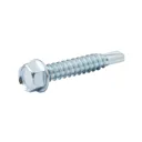 Diall Zinc-plated Carbon steel Metal Screw (Dia)5.5mm (L)32mm, Pack of 25