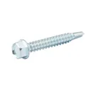 Diall Zinc-plated Carbon steel Metal Screw (Dia)5.5mm (L)38mm, Pack of 25