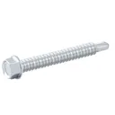 Diall Zinc-plated Carbon steel Metal Screw (Dia)5.5mm (L)50mm, Pack of 100