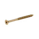 TurboDrive Yellow zinc-plated Steel Wood Screw, Pack of 300