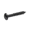 Diall Carbon steel Wood Screw (Dia)4mm (L)25mm, Pack of 25