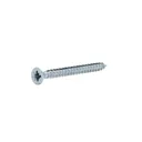 Diall Zinc-plated Carbon steel Screw (Dia)3.5mm (L)40mm, Pack of 20