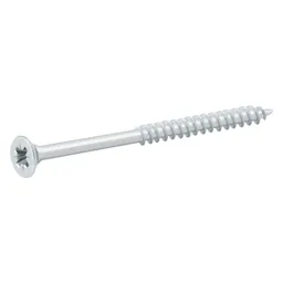 Diall Zinc-plated Carbon steel Screw (Dia)5mm (L)80mm, Pack of 20