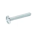 Diall Zinc-plated Carbon steel Drawer knob Screw (Dia)4mm (L)30mm, Pack of 10