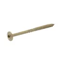 Diall Carbon steel Wood Screw (Dia)6.7mm (L)100mm, Pack of 25