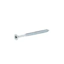 Diall Zinc-plated Carbon steel Screw (Dia)5mm (L)80mm, Pack of 100