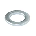 Diall M10 Carbon steel Small Flat Washer, Pack of 20
