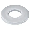 Diall M3 Carbon steel Flat Washer, Pack of 20