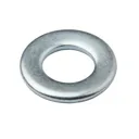 Diall M5 Carbon steel Medium Flat Washer, Pack of 20
