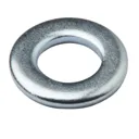 Diall M6 Carbon steel Medium Flat Washer, Pack of 20