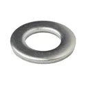 Diall M10 Stainless steel Medium Flat Washer, Pack of 10