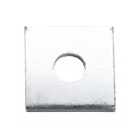 Diall M10 Carbon steel Square Washer, Pack of 5