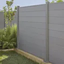 GoodHome Neva Composite Fence slat (L)0.66m (W)157mm (T)21mm, Set of 3