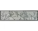 GoodHome Neva Dots 1/4 Fence panel (W)0.44m (H)1.79m