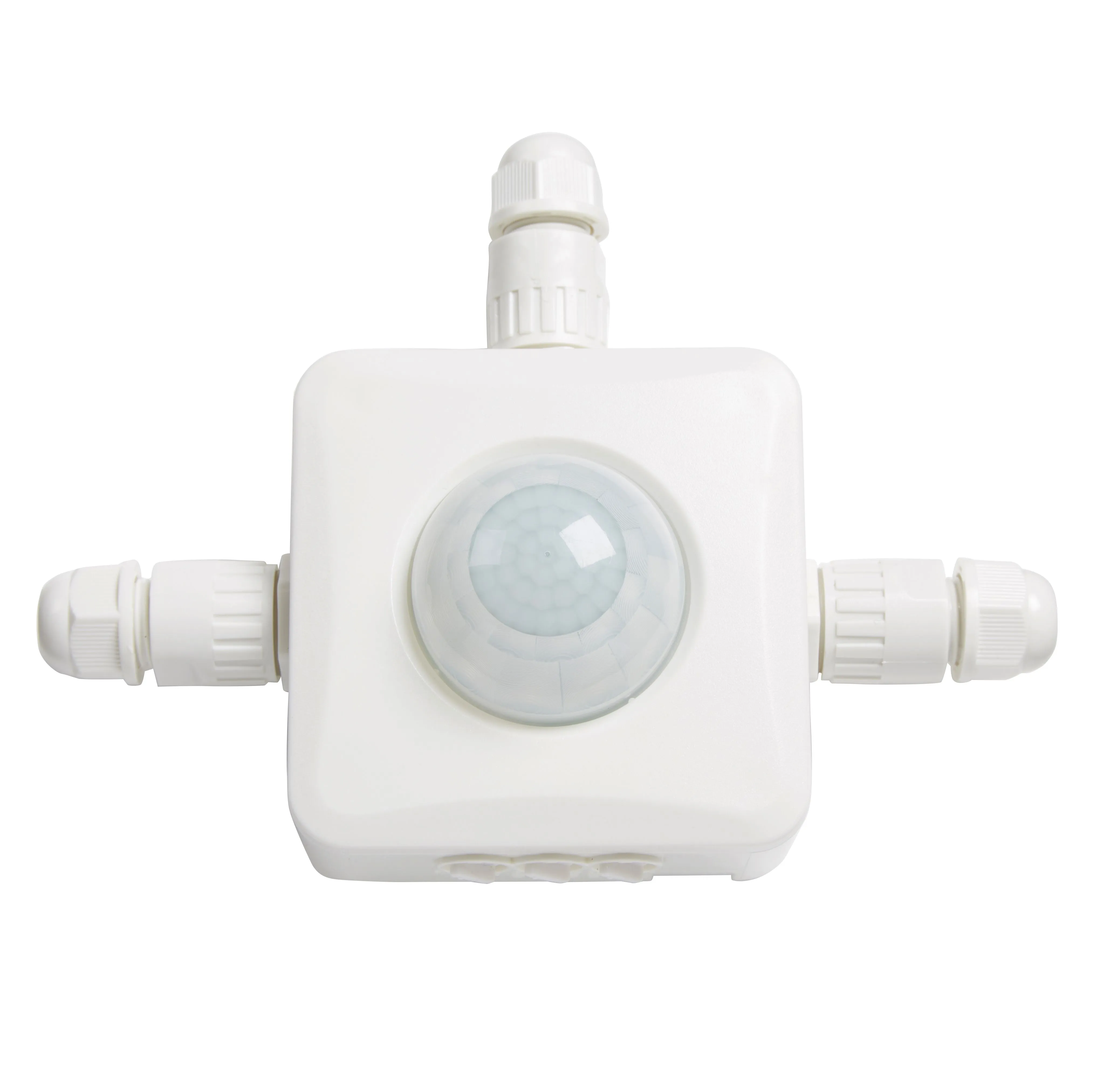 Colours Drake White Mains-powered PIR Motion sensor