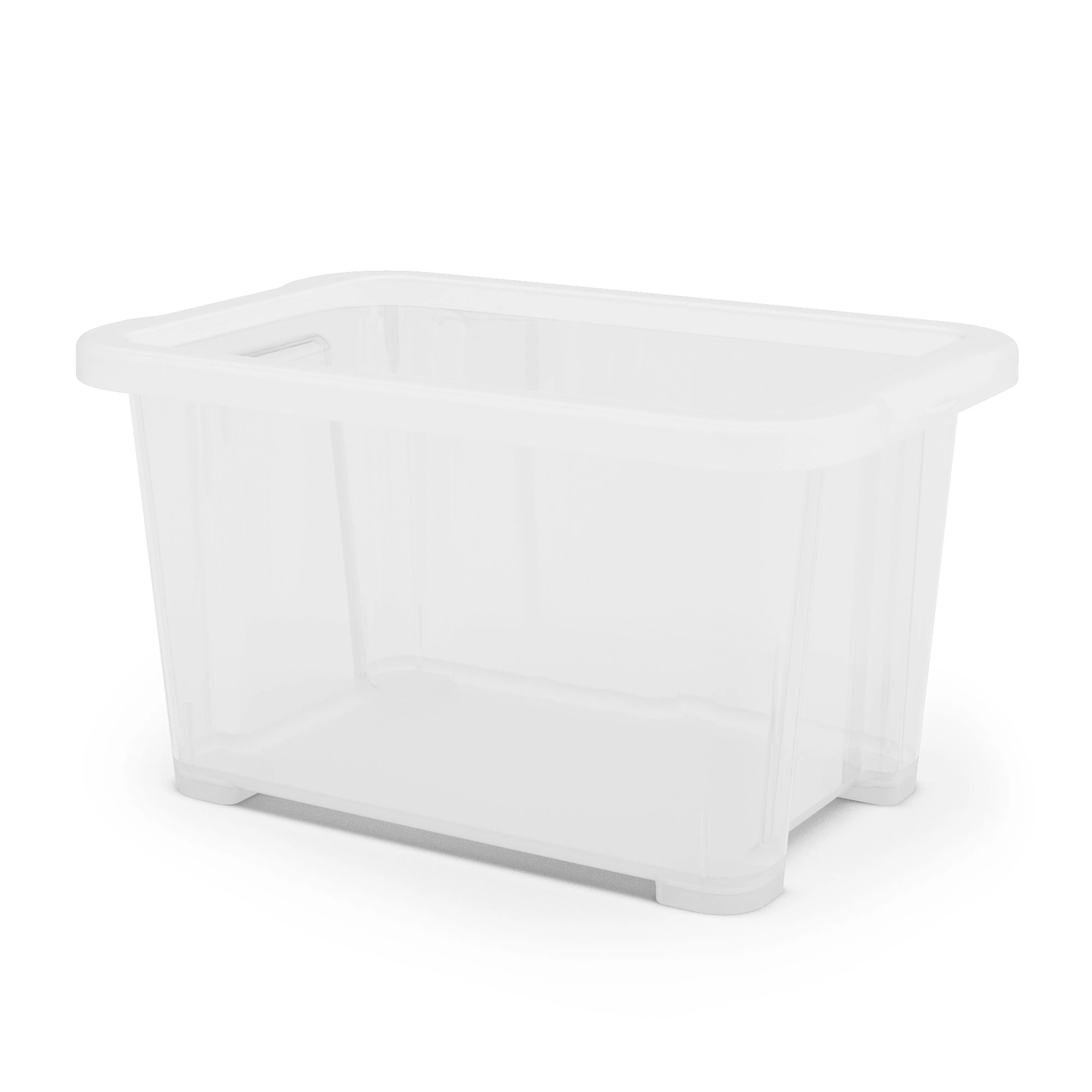 Form Kaze Clear 1L Plastic Stackable Storage box