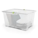 Form Kaze Clear 138L Plastic XXXL Stackable Storage box