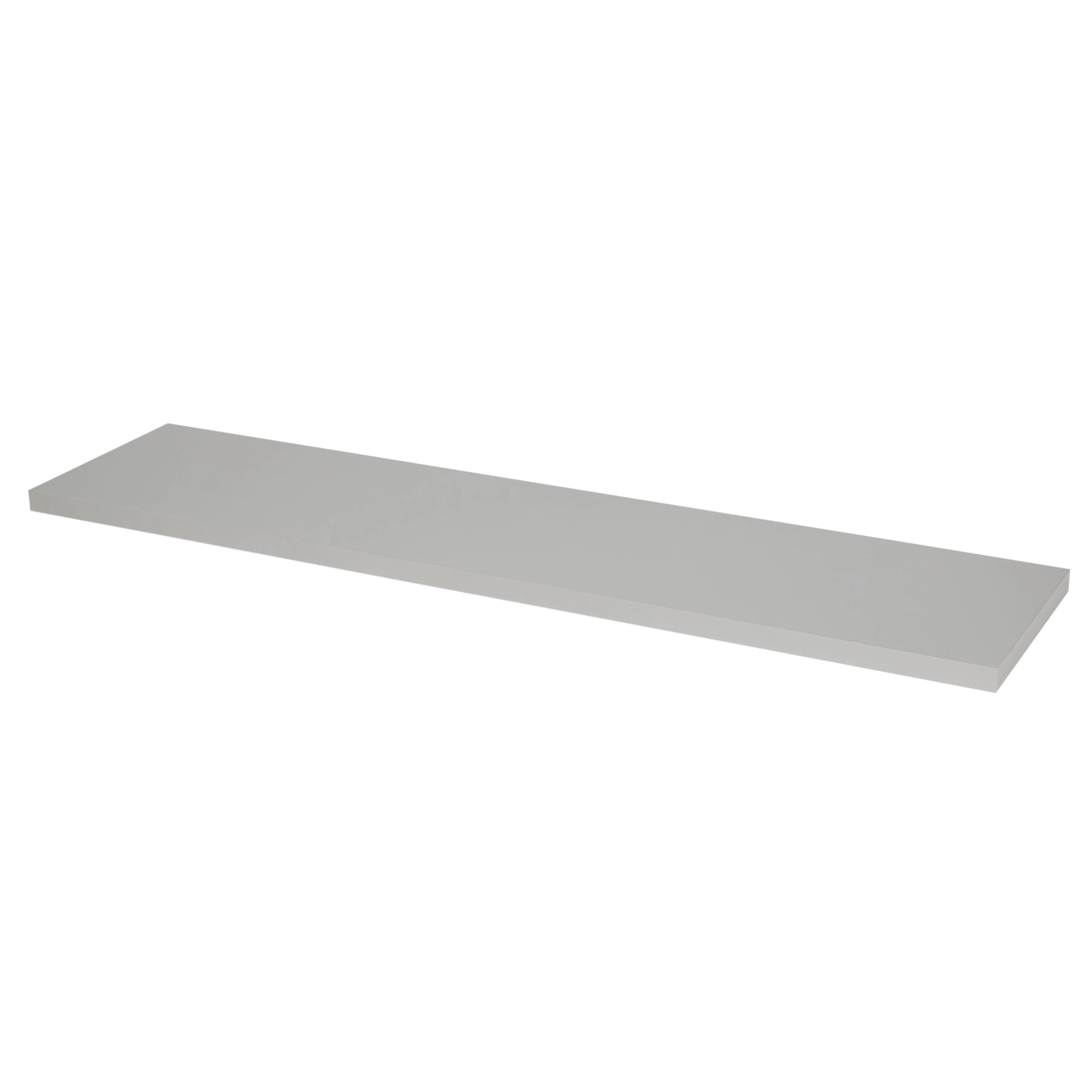 Form Light grey MDF Shelf board (W)800mm (D)190mm