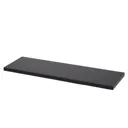 Form Rigga Black Wall shelf (L)600mm (D)190mm