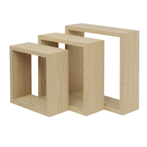 Form Rigga Cube Cube shelf (D)98mm, Set of 3
