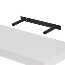Form Cusko Gloss white Floating shelf (L)600mm (D)235mm
