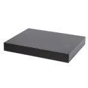 Form Cusko Gloss black Floating shelf (L)300mm (D)235mm