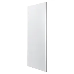 GoodHome Naya Clear Fixed Wall panel (H)1950mm (W)900mm