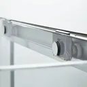 Cooke & Lewis Zilia Clear Framed Sliding Shower Door (W)1200mm
