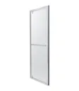 Cooke & Lewis Zilia Clear Frameless Pivot Shower Door (W)760mm