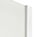 Cooke & Lewis Onega Frosted effect Fixed Shower panel (H)1900mm (W)900mm