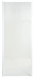 Cooke & Lewis Onega Frosted effect Fixed Shower panel (H)1900mm (W)900mm