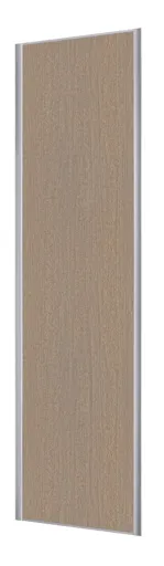 Valla Grey oak effect Sliding Wardrobe Door (H)2260mm (W)622mm
