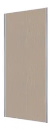 Valla Grey oak effect Sliding Wardrobe Door (H)2260mm (W)922mm