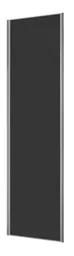 Valla Dark grey Sliding Wardrobe Door (H)2260mm (W)922mm