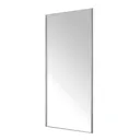 Valla Silver effect Mirrored Sliding Wardrobe Door (H)2260mm (W)922mm