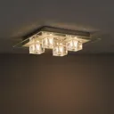 Fama Chrome effect 4 Lamp Ceiling light