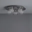 Camenae Chrome effect 5 Lamp Ceiling light