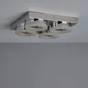 Perna Chrome effect Ceiling light